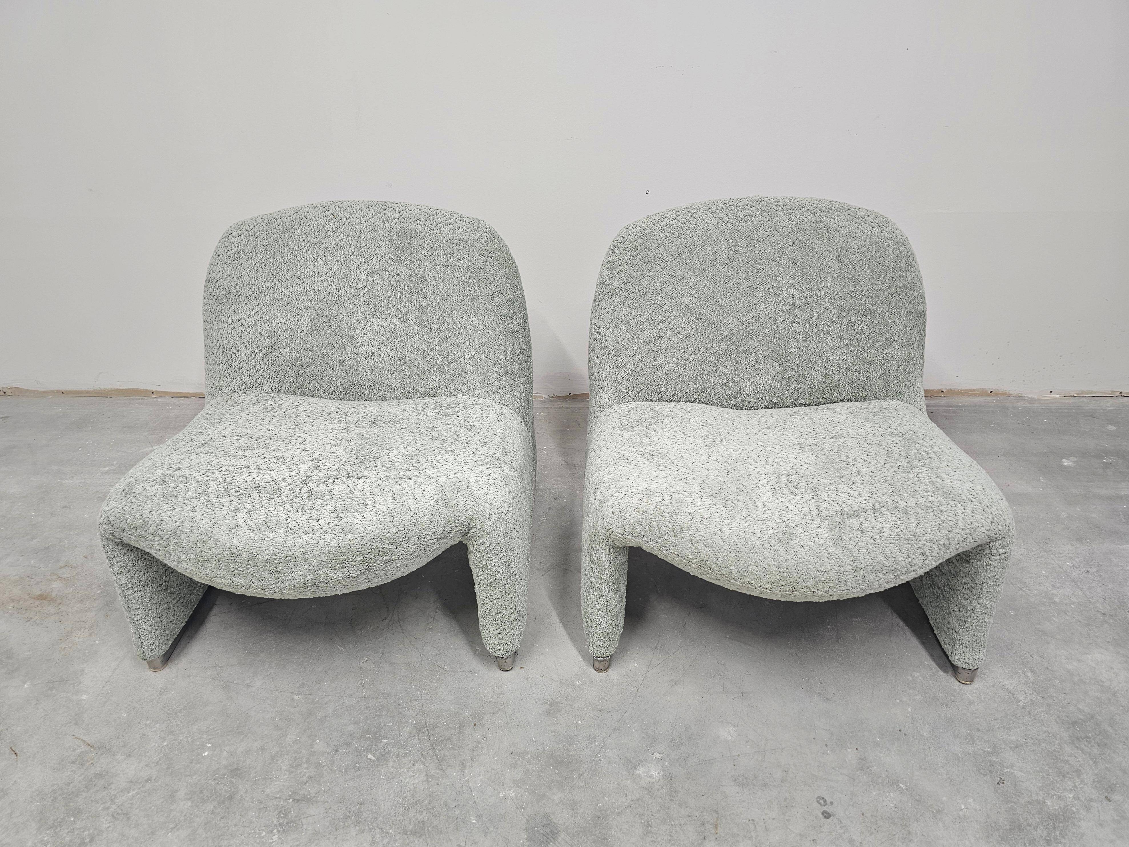 Paire de chaises Alky par Giancarlo Piretti pour Artifort
