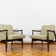 Paire de fauteuils GFM87 par Juliusz Kędziorek, Pologne, 1960