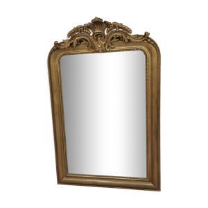 Miroir Louis philippe 120 x 77 cm à fronton