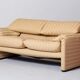 Maralunga Sofa by Vico Magistretti for Cassina
