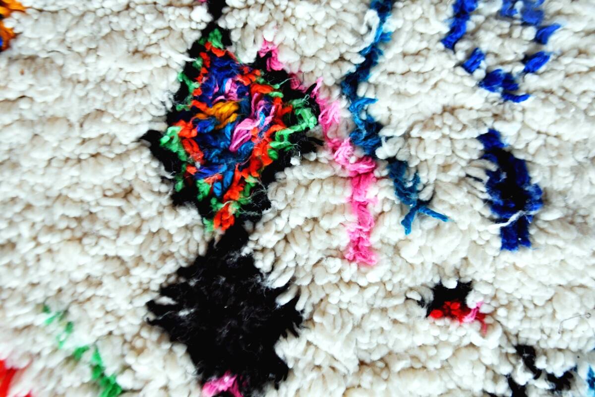 New moroccan azilal berber carpet