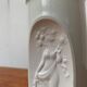 Vase en porcelaine blanche allemande du milieu du siècle par Bjørn Wiinblad pour Rosenthal