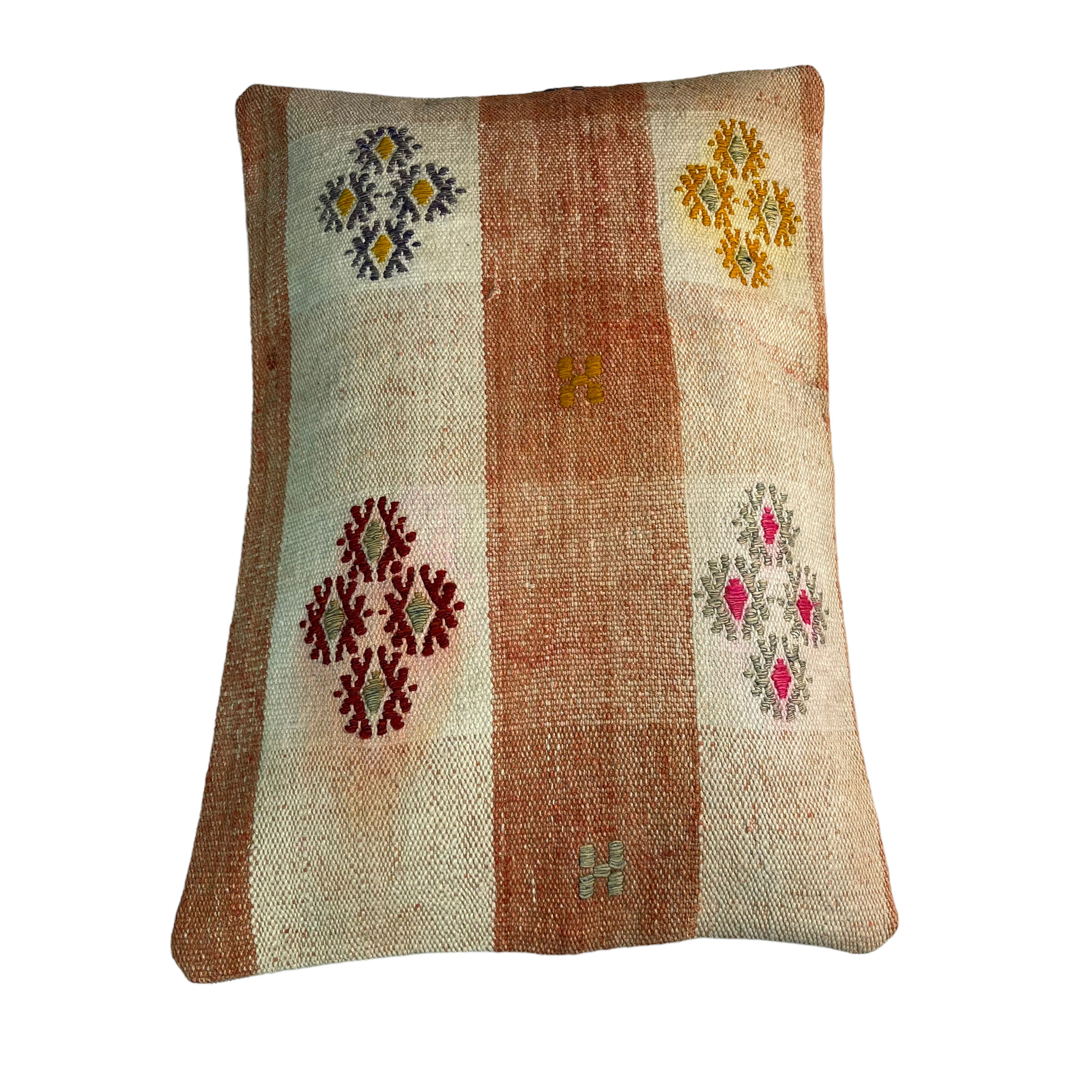 Housse de coussin kilim turc vintage, 30 x 50 cm