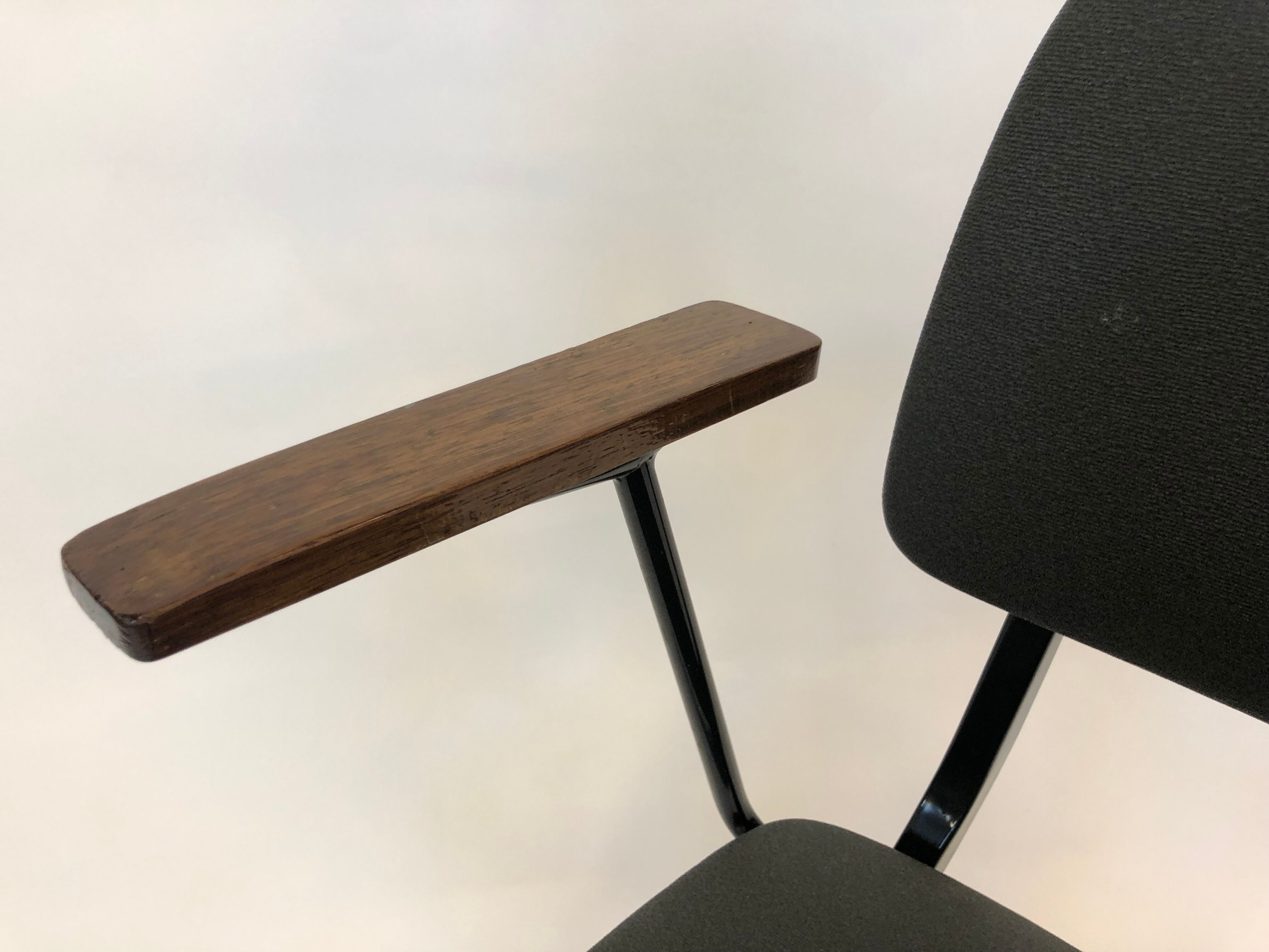 Armrest upholstery in skai industrial chair Marko Holland