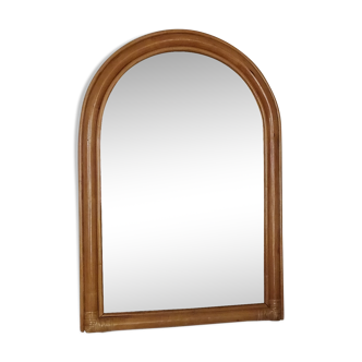 Vintage bamboo mirror 58x80cm