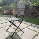 Lot de 14 chaises pliantes en métal AM-PM