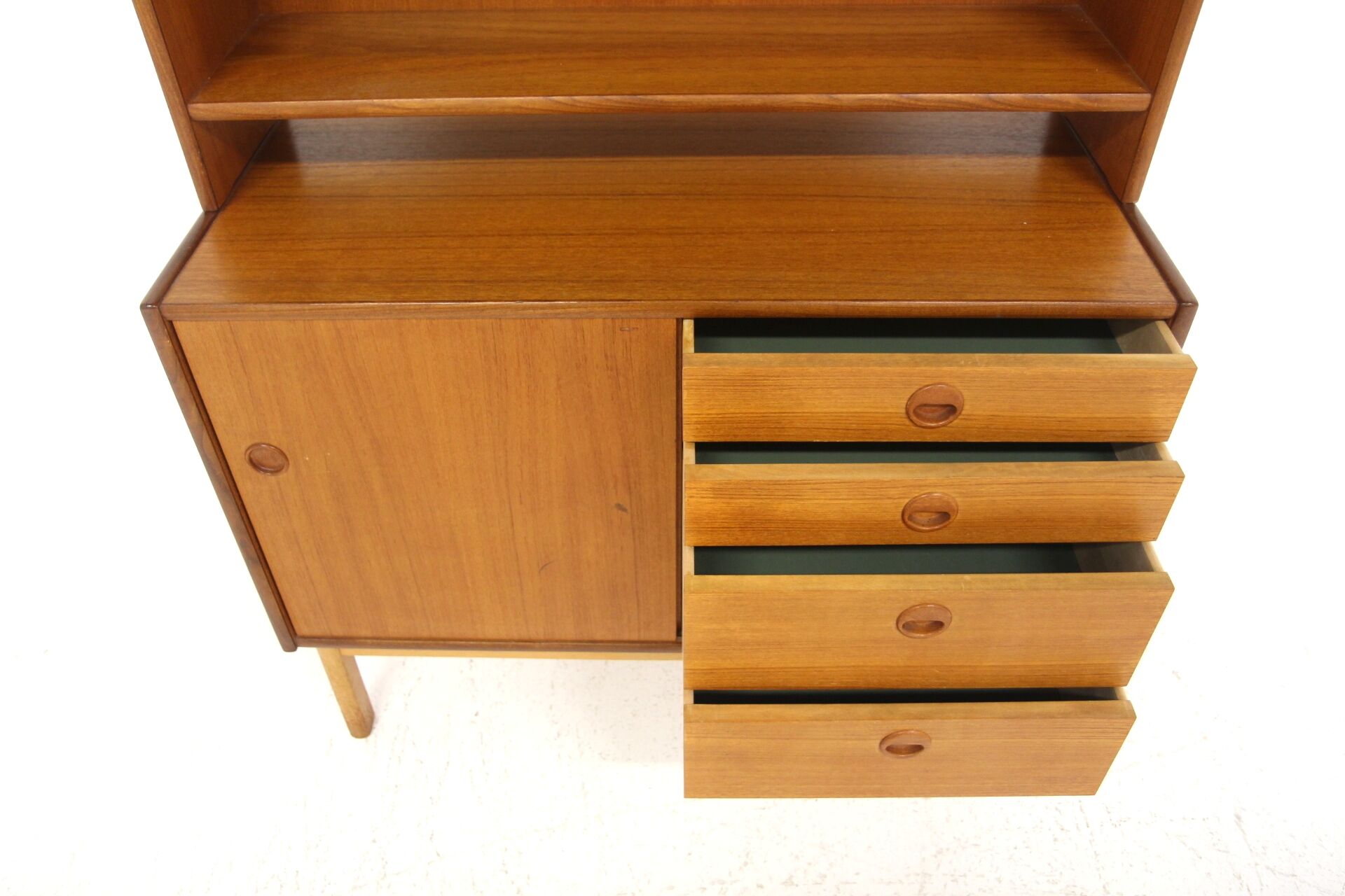 Scandinavian teak bookshelf, Sweden, 1960