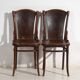 Set of 2 antique bentwood chairs by Thonet – Central Europe, circa 1900-1920