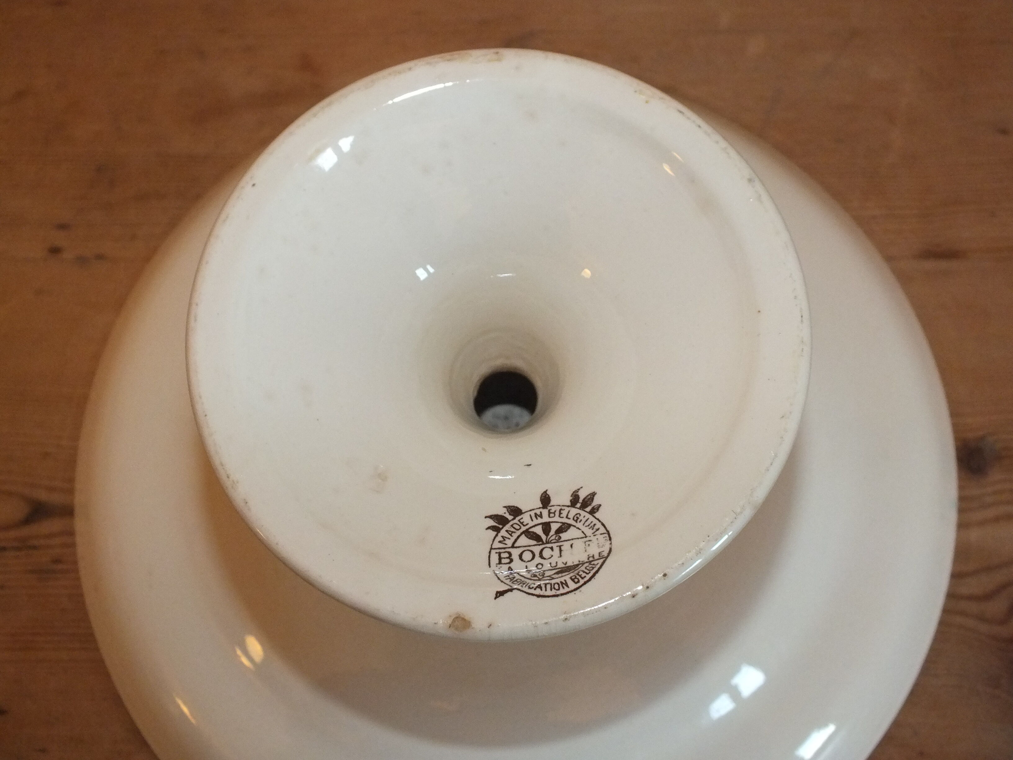 Art Deco Standing Cup Boch La Louvière Belgium