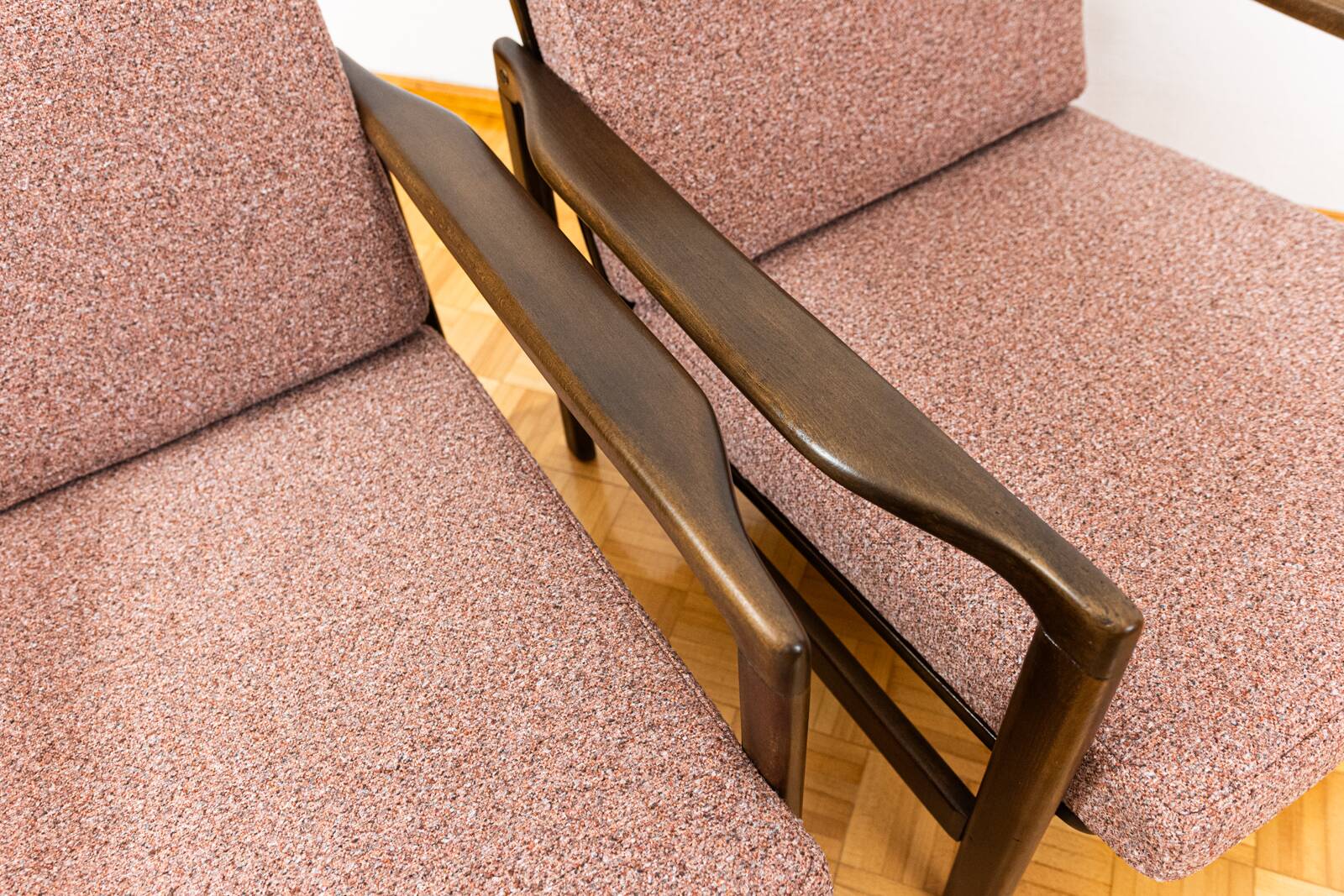 Mid Century Armchairs By Zenon Bączyk, 1960's, Set Of 2
