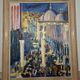 Important oil on canvas depicting the Piazzetta in Venice.