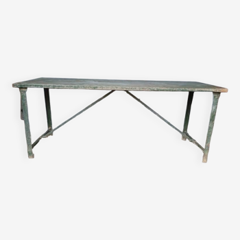 All metal military table workshop / trade ep 1950 / industrial