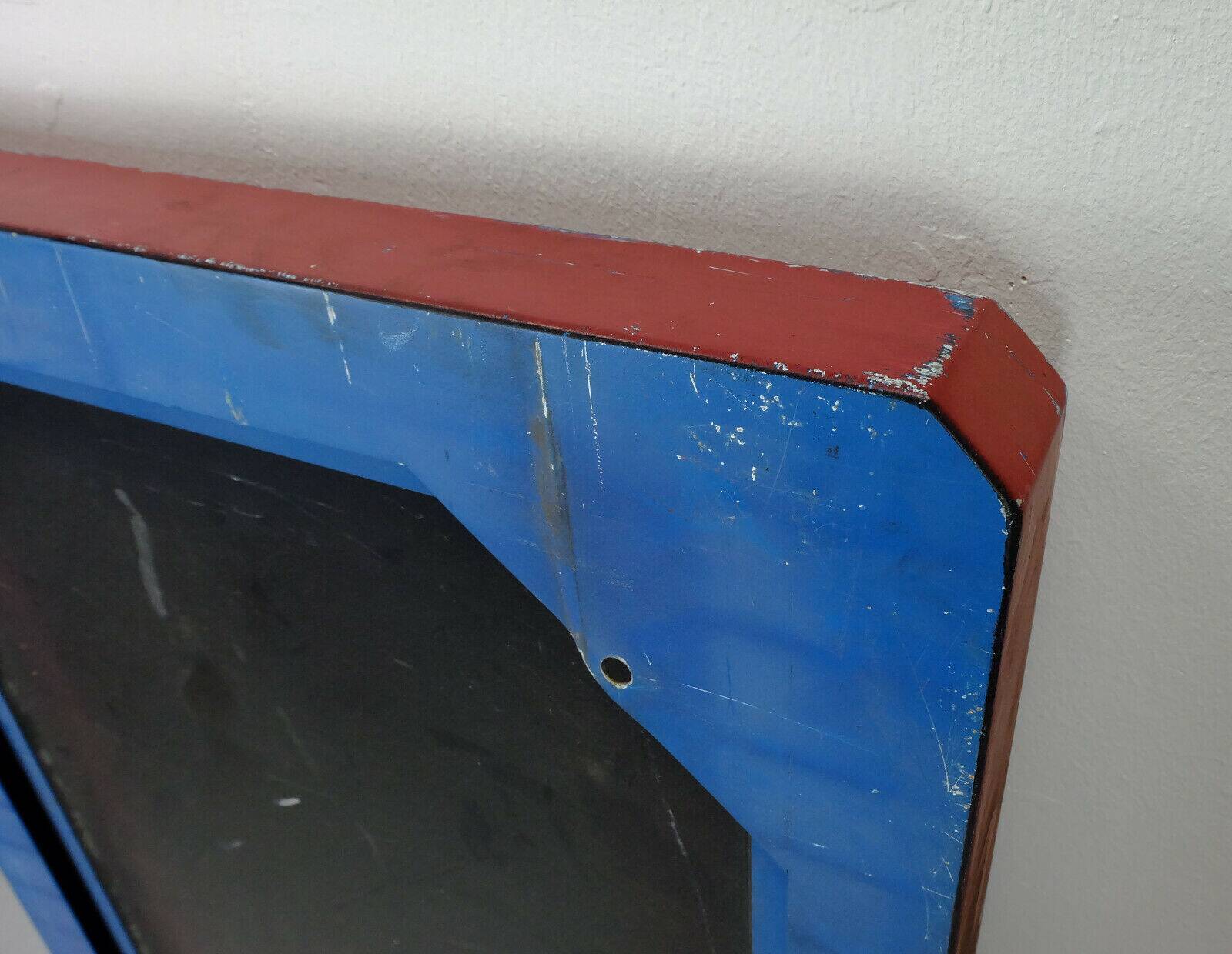 Large old showcase metal 60s 70s loft shabby gastro decoration multifunctional 2 available