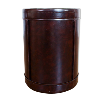 Leather paper basket 40/50