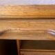 American desk with oak curtain