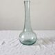 Biot vintage light blue bubbled blown glass soliflore vase