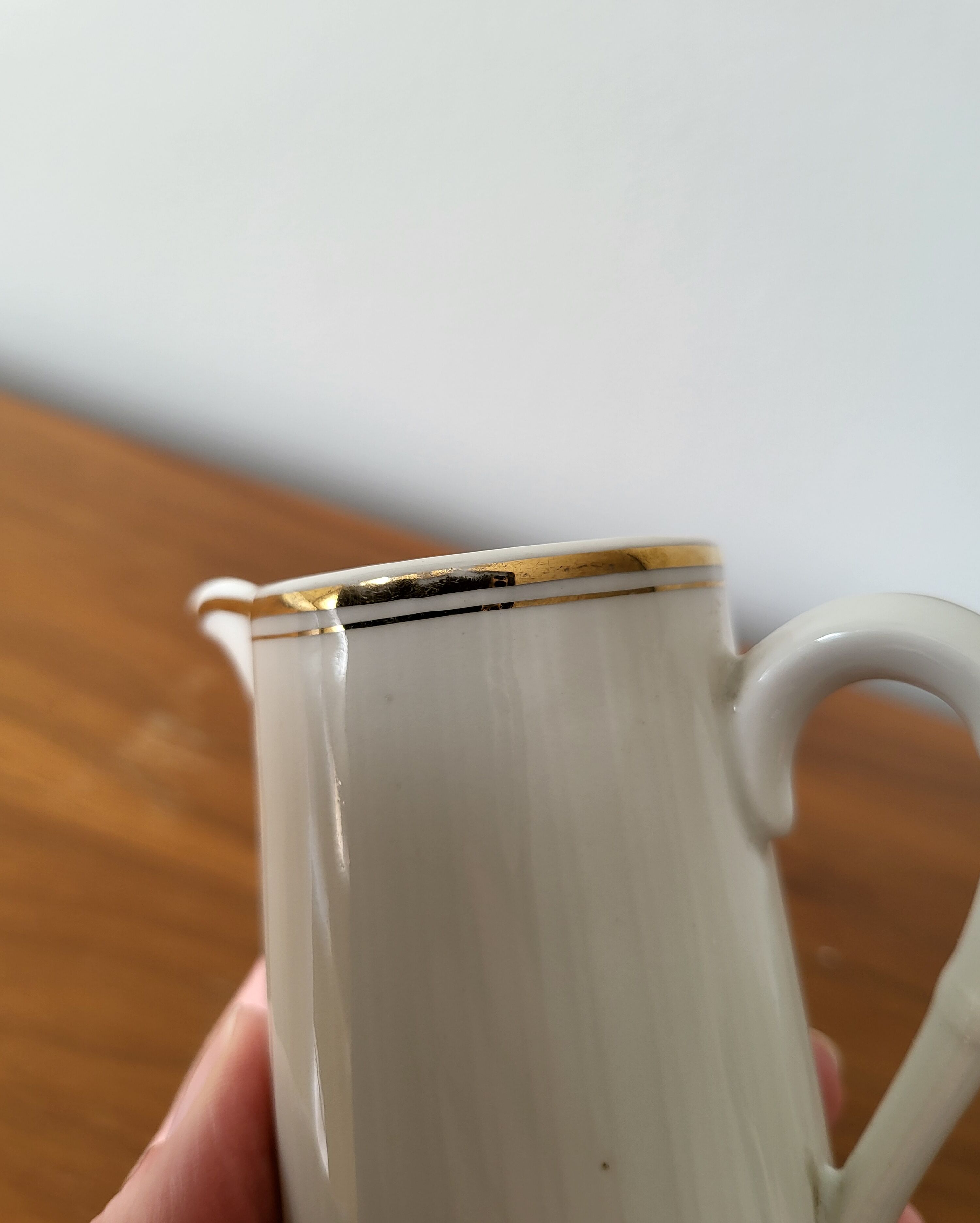 Small Jug Milk Jug Creamer in Porcelain