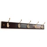 Coat hook with 5 double hooks