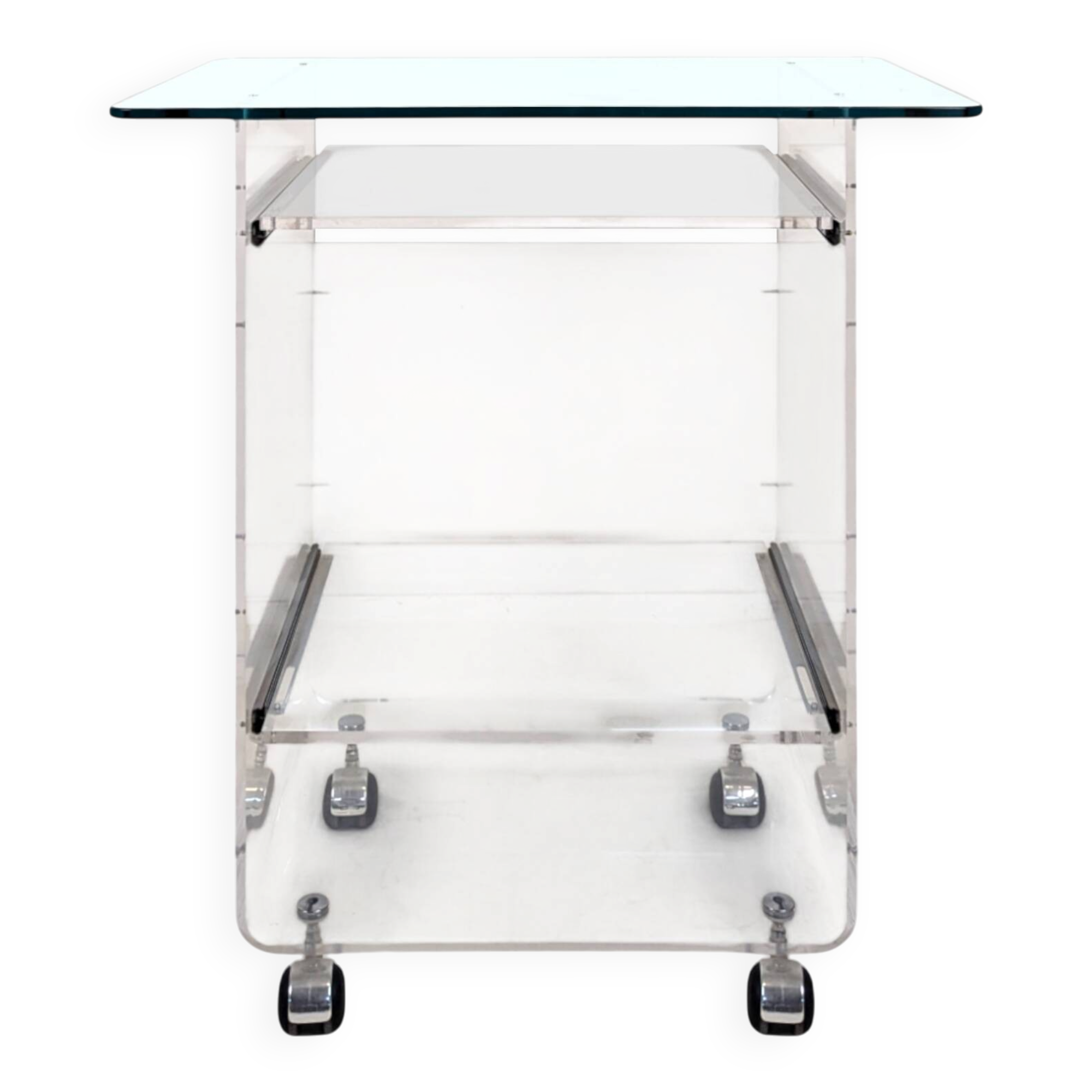 Plexiglass dessert by the "Invisibles du Marais"