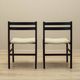 Set of two rosewood chairs, Danish design, 1970s, production: Denmark