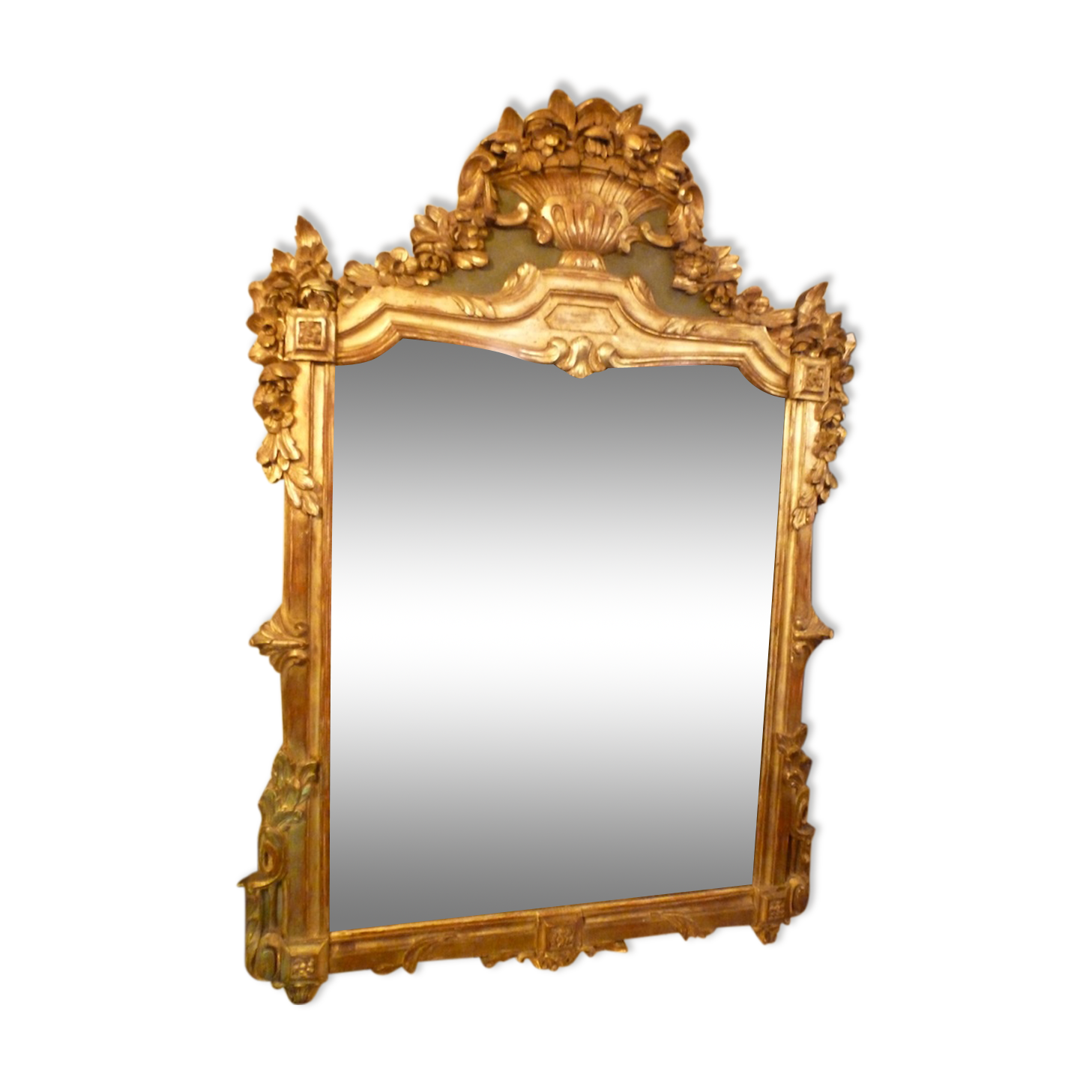 Golden mirror