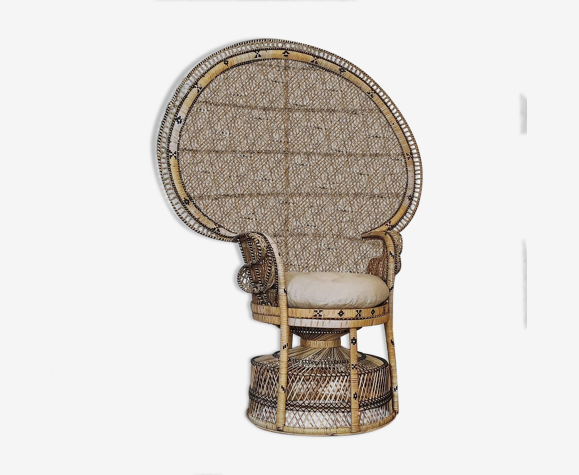 Chaise emmanuelle rotin