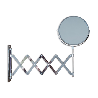 Vintage accordion mirror