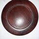 4 vintage wooden presentation dishes/plates