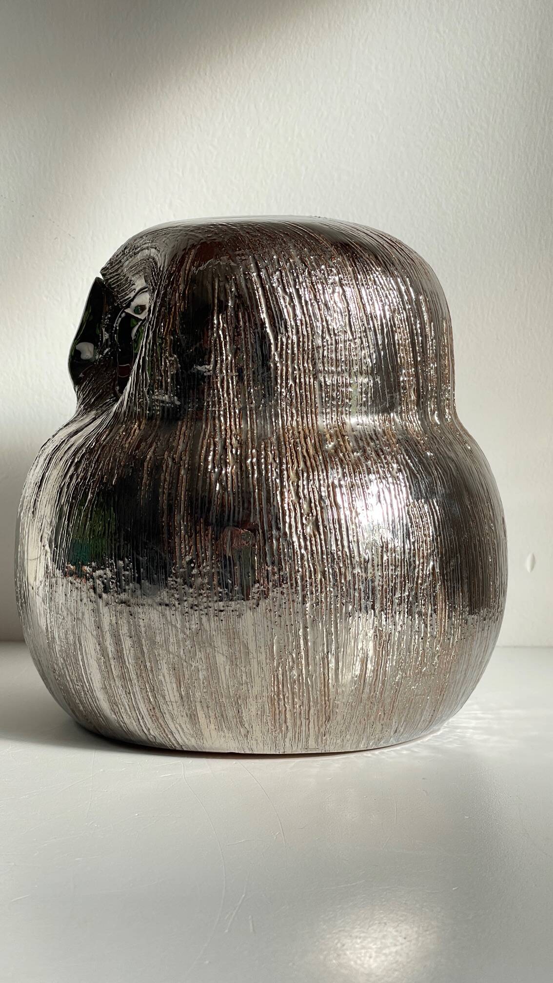 Owl Ceramic by Aldo LONDI