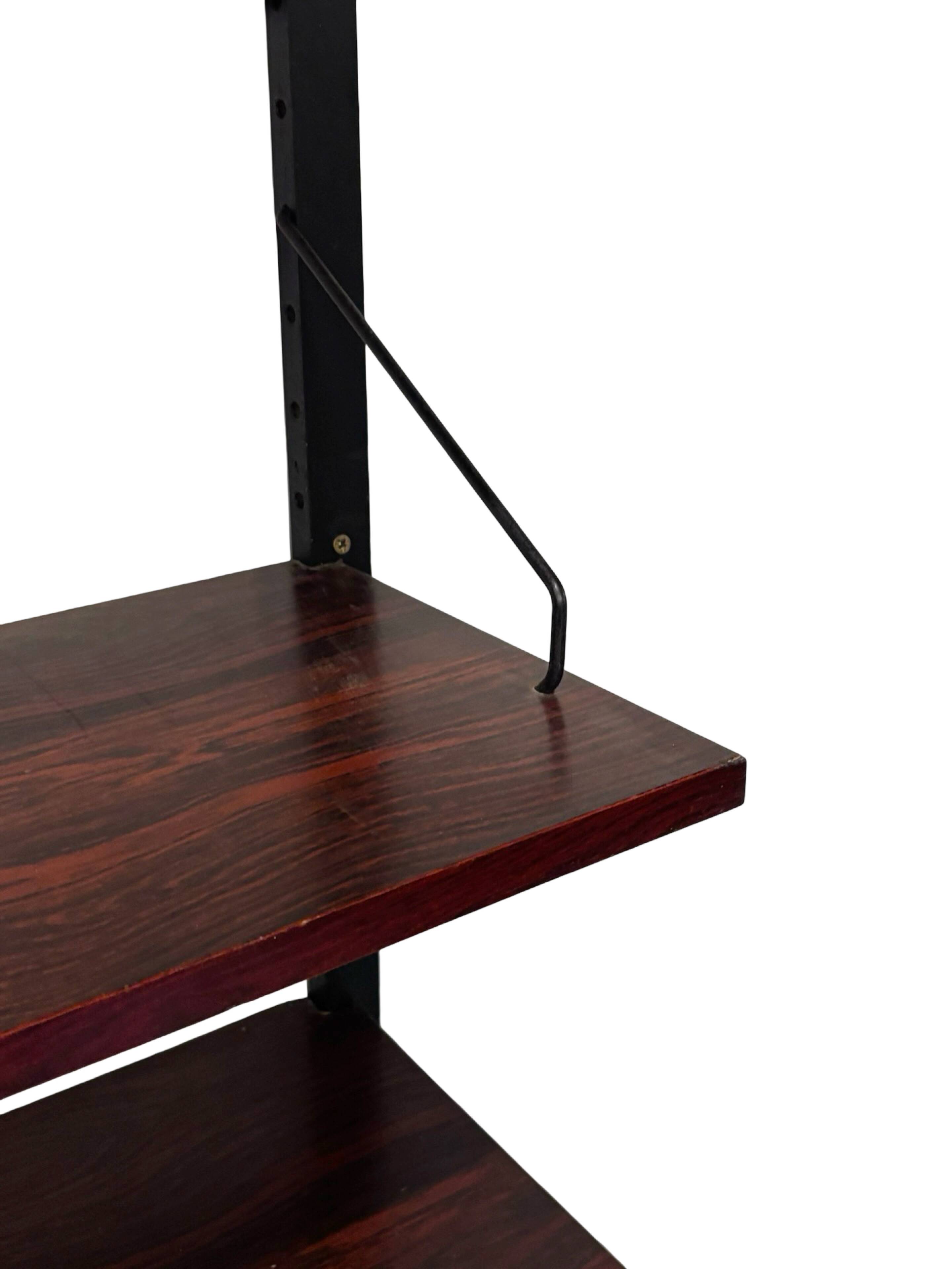 Vintage Poul Cadovius Royal System Wall System Rosewood