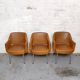 Fauteuils en cuir Deauville par Marc et Pierre Simon pour Airborne, années 1960