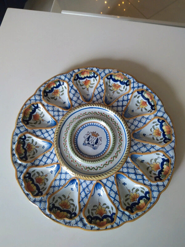 Desvres oyster serving plate