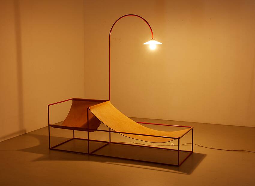 Muller & Van Severen Early Duo Seat + Lamp Belgium 2011