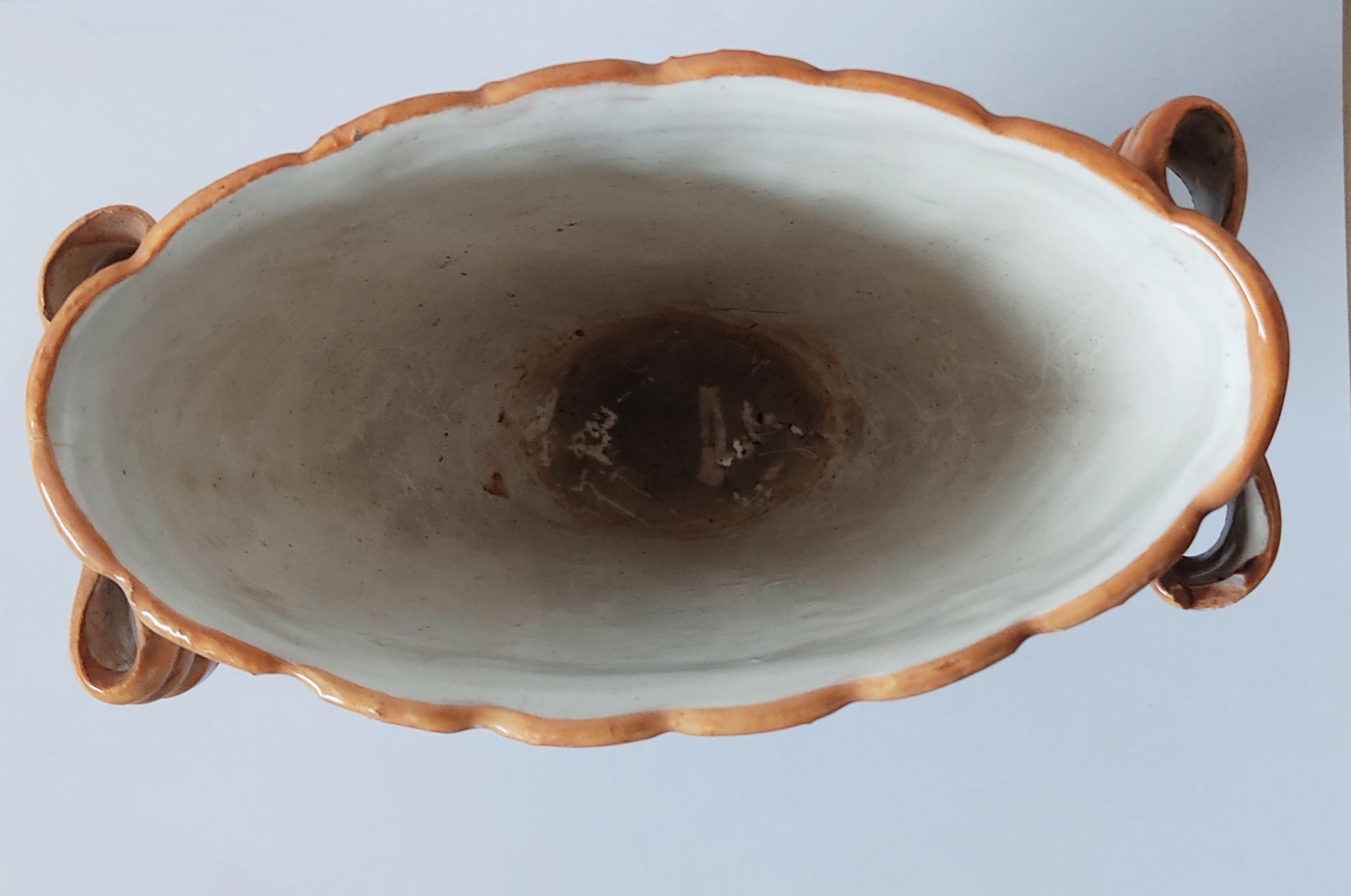 Vase vintage en faïence italienne