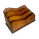 Art Deco wooden mail sorter