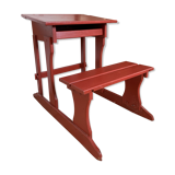 Red desk