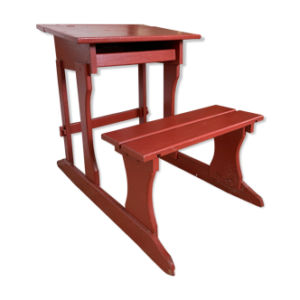 Red desk