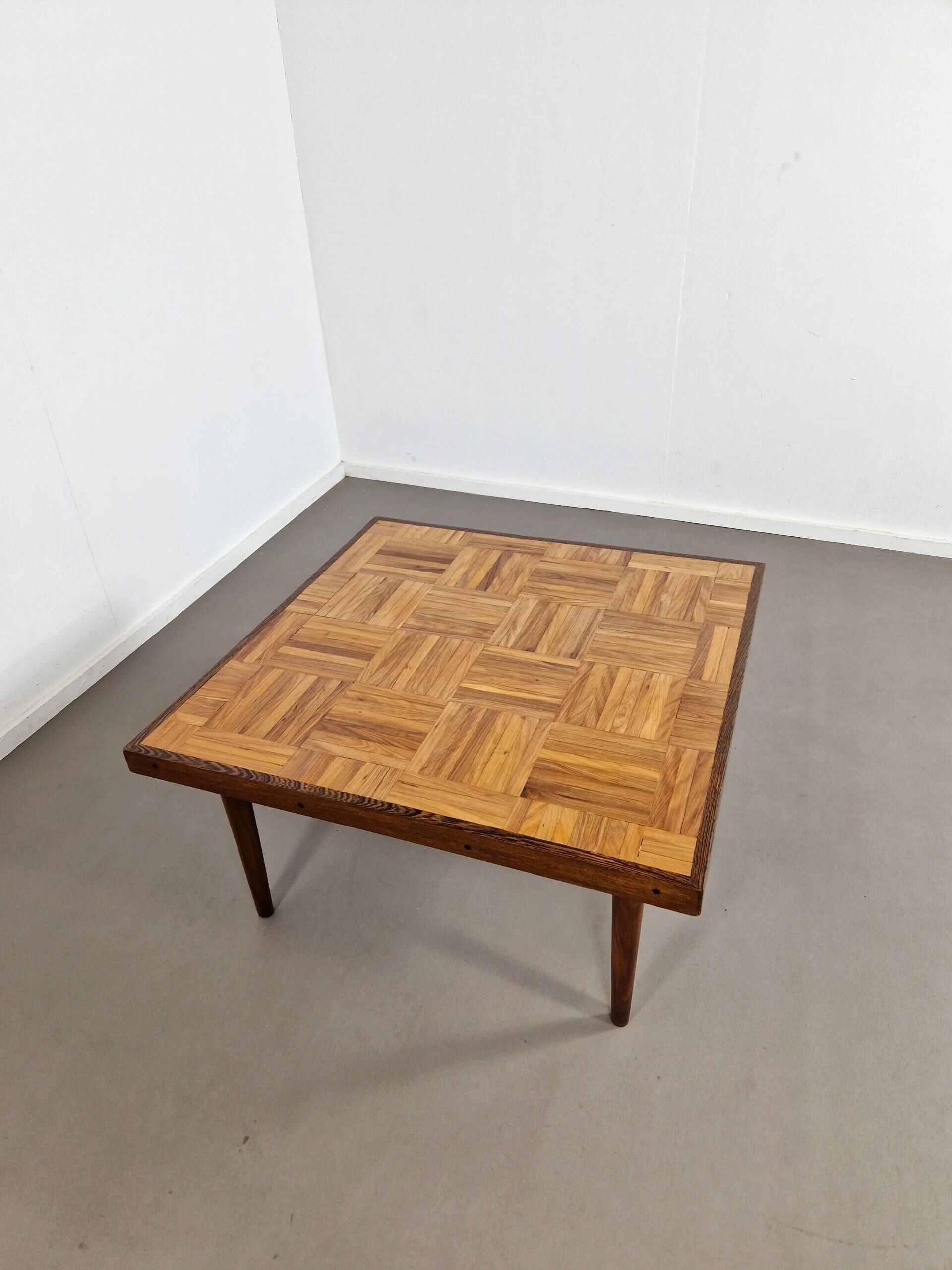 Mid-century parquet coffee table | 1960s