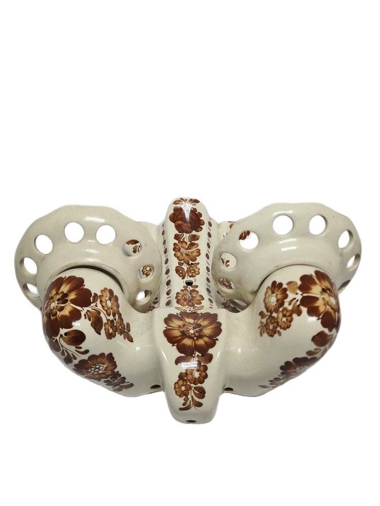 2-armed wall lamp from Włocławek, Poland, 1970s