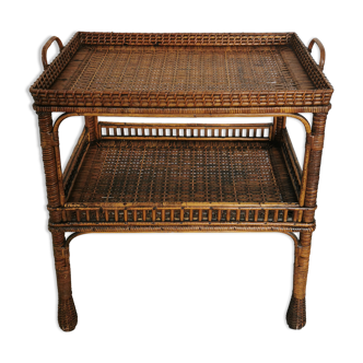 Rattan service early 20th century