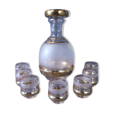 Liquor decanter and its 7 glasses