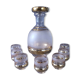 Liquor decanter and its 7 glasses