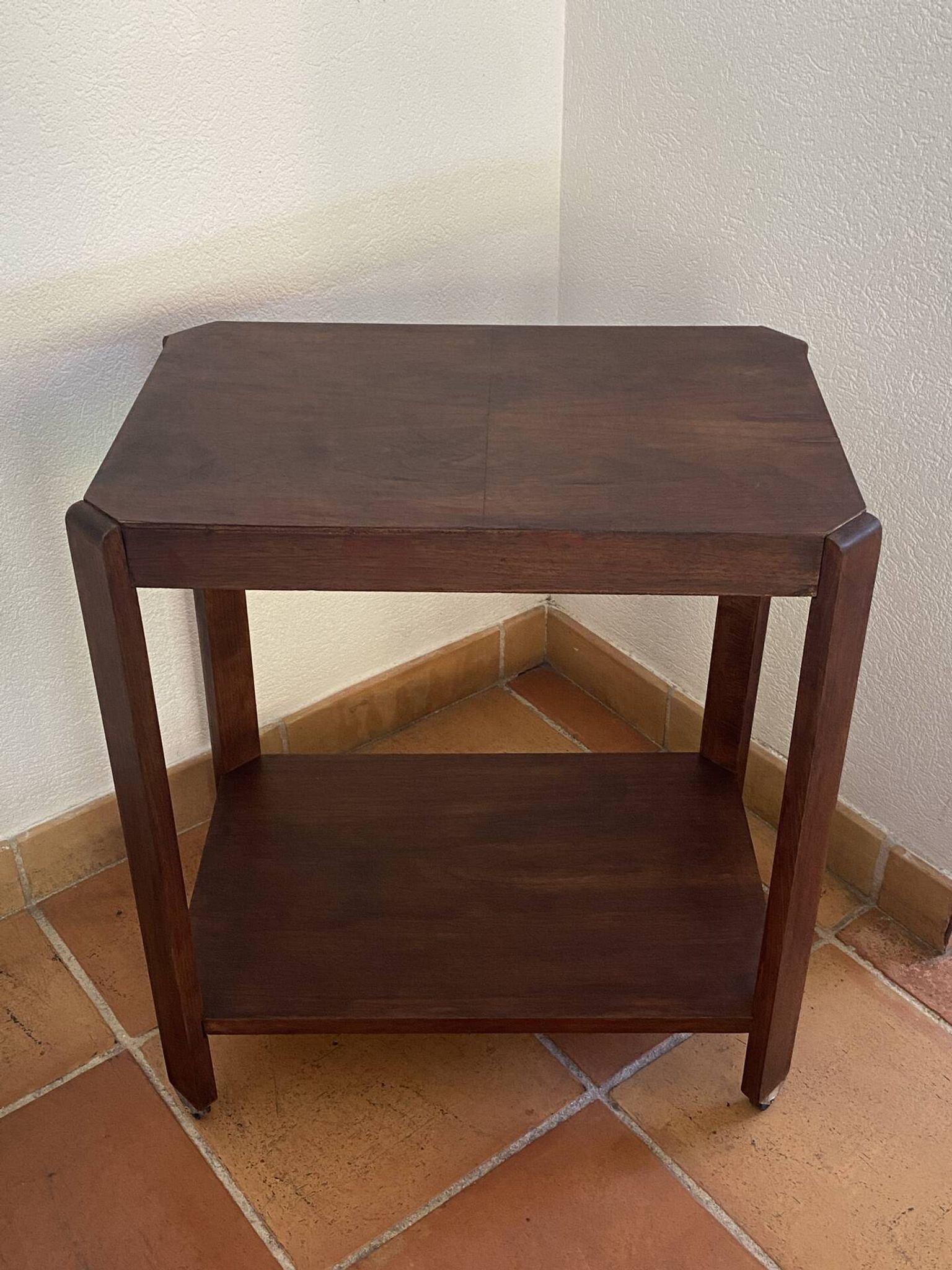 Wooden dessert table