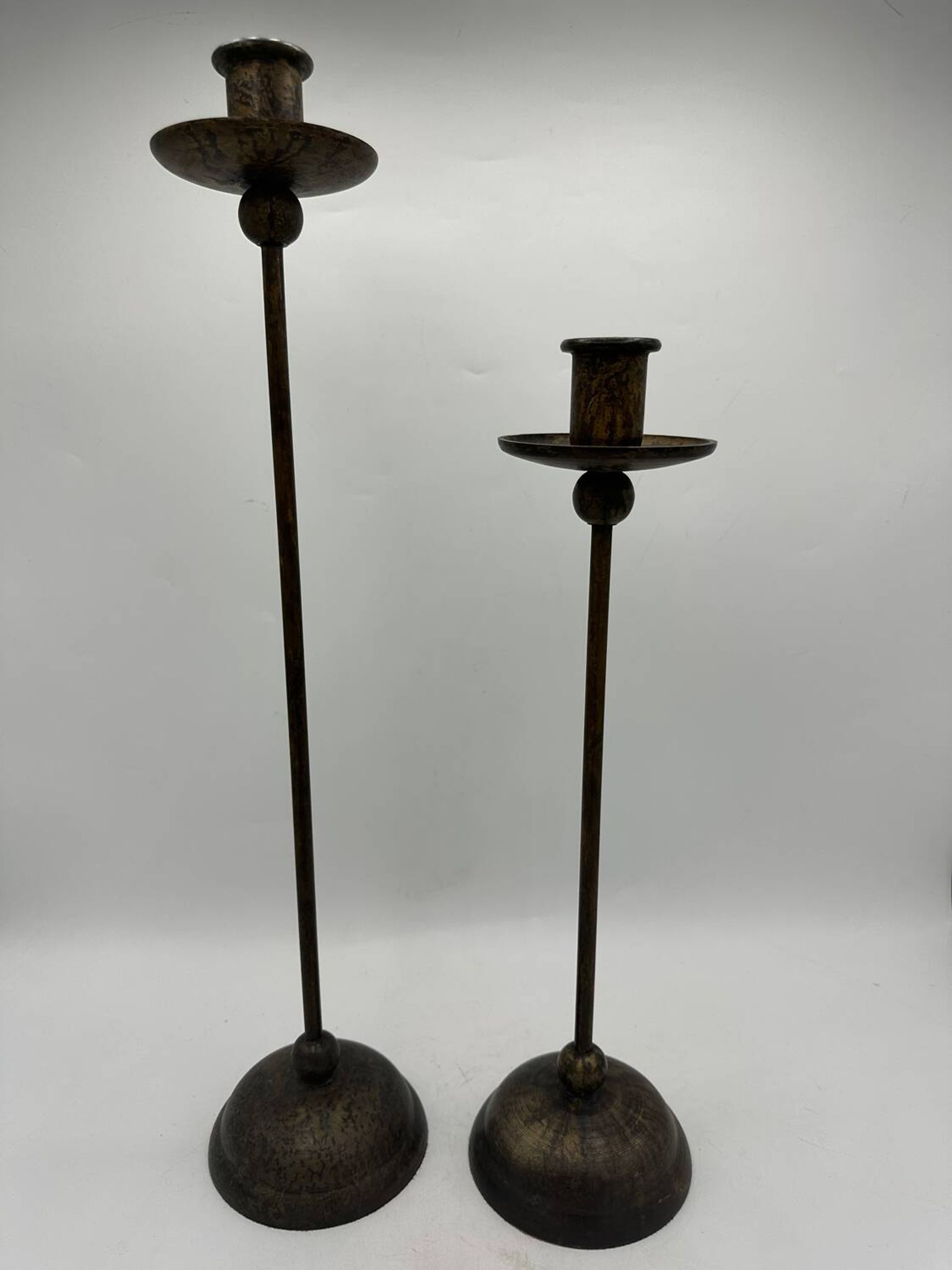 Lot bougeoirs chandelier