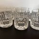 6 Verre à whisky cristal Saint Louis