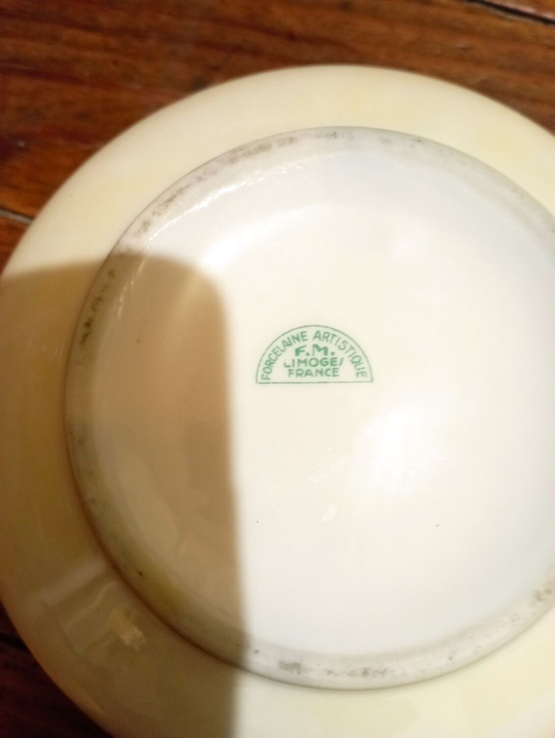 Jewelry box artistic porcelain limoges