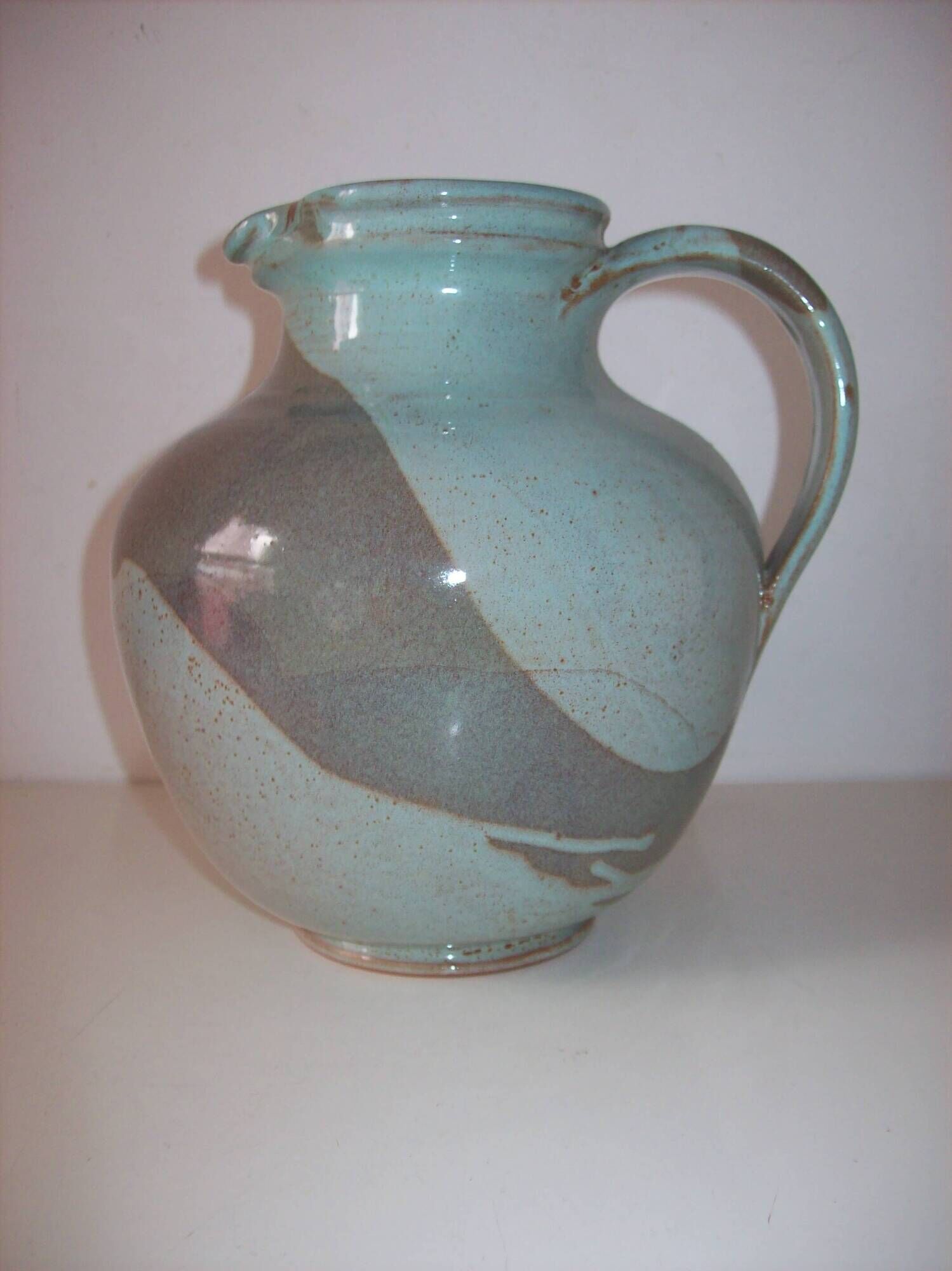 Ceramic jug signed Paturel
