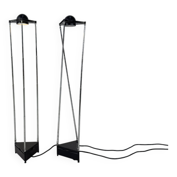 Set of 2 Kandido Lamps by F.A. Porsche for Luci Italy, 1980s
