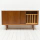Buffet danois en noyer des années 1960 par Poul Hundevad