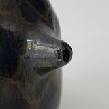 Blue ceramic vase 1950